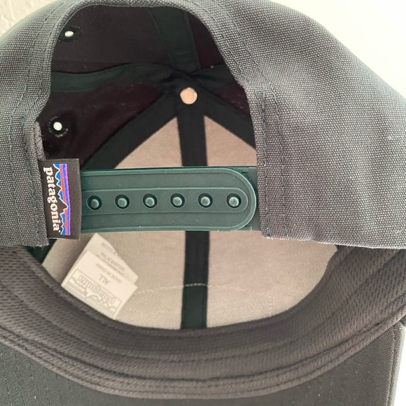 Patagonia Green Endure Used Rare Cap Snapback - Picture 3 of 4